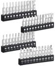 Conjunto de chaves de fenda NAUIX de 4 peças Torx Slotted Phillips