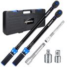Conjunto de chaves dinamométricas PIBERS 1/2" 10-170 FT.LB e 3/8" 10-110 FT.LB