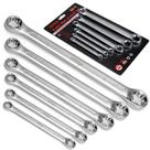 Conjunto de chaves E-Torx DISEN de 6 peças, aço CR-V, cabeça dupla
