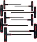 Conjunto de chaves Hex Key Allen Eklind Tool Power-T Handle 9 peças