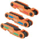 Conjunto de chaves hexagonais Klein Tools 70543 Compact Dobrable 25 chaves