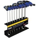 Conjunto de chaves hexagonais Klein Tools JTH68M com alça em T com suporte de 8 peças