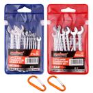 Conjunto de chaves HORUSDY de 20 peças Mini Metric & SAE com bolsa de armazenamento
