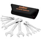 Conjunto de chaves HORUSDY Thin Open End, 10 peças, métrico de 5,5-27 mm