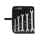 Conjunto de chaves Klein Tools 68450 Open End SAE de 5 peças com bolsa