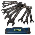 Conjunto de chaves YIYEIE Super-Thin Open End, 10 peças, métrico de 5,5-27 mm