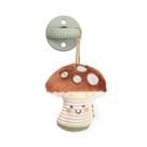 Conjunto de chupeta e adorável Itzy Ritzy, cogumelo de pelúcia removível