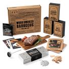 Conjunto de Churrasco com Defumador de Madeira - Kit Presente para Homens Conjunto de Churrasco com Defumador de Madeira - Kit Presente para Homens