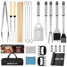 Conjunto de churrasco de aço inoxidável Grill Tools Birald 122PCS