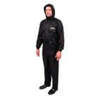Conjunto de Chuva para Motoqueiro/Motoboy Vértice Nylon Plus Impermeável com Capuz, Alta Qualidade