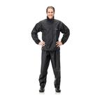 Conjunto de Chuva para Motoqueiro Pantaneiro Nylon Impermeável com Gola Alta
