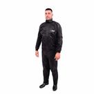 Conjunto de Chuva Unissex para Motoqueiro/Motoboy Vértice Nylon Light Impermeável, Alta Qualidade