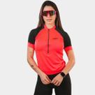 Conjunto de Ciclismo Feminino Bermuda Espuma Bolsos Laterais e Camisa Way Fresh Proteção Uv Manga Curta