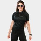 Conjunto de Ciclismo Feminino Bermuda Espuma Bolsos Laterais e Camisa Way Fresh Proteção Uv Manga Curta