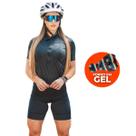 Conjunto de Ciclismo Feminino (Todos) - Camisa e Bermuda Gel