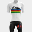 Conjunto de Ciclismo Masculino Camisa e Bermuda Forro Espuma Masculina Camiseta Bolsos Traseiros Porteção Uv Ziper Bike Mtb