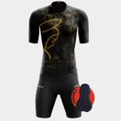 Conjunto de Ciclismo Masculino - Camisa Nossa Senhora Losango (PRO) e Bermuda Espuma