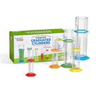 Conjunto de Cilindros Graduados Hand2mind Starter Kids (10-250ml) - Para Ciências