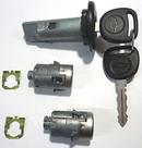 Conjunto de cilindros Lock Key Chevrolet GM OEM com chaves