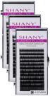 Conjunto de cílios individuais SHANY Classic 3D 0,07 mm preto, pacote com 3