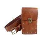 Conjunto De Cinto De Couro Medieval Renascentista Para Cosplay Com Bolsa De Cintura Para Moedas De