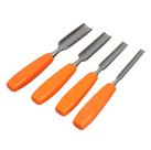 Conjunto de cinzel de madeira de 5 peças de aço de alto carbono para escultura Conjunto de cinzel de madeira de 5 peças de aço de alto carbono para escultura