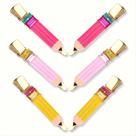 Conjunto de clipes de cabelo HZEYN Pencil Hair Clip, pacote com 6, professor e estudante