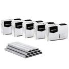Conjunto de clipes e grampos de papel Amazon Basics, pacote com 10
