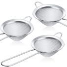 Conjunto de coadores de chá Coador de coquetel de aço inoxidável Patelai Conjunto de coadores de chá Coador de coquetel de aço inoxidável Patelai