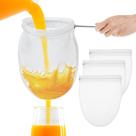 Conjunto de coadores de suco Bremorou Ultra Fine Mesh com suporte de 3 peças