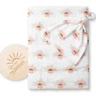 Conjunto de cobertores Baby Muslin Swaddle Miaoberry 120x120cm orgânico