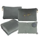 Conjunto de cobertores e travesseiros de viagem CLEXION 300 GSM de lã macia