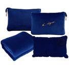 Conjunto de cobertores e travesseiros de viagem CLEXION 300 GSM de lã macia