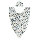 Conjunto de Cobertores Swaddle Posh Peanut Enzo - Viscose de Bambu