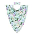 Conjunto de Cobertores Swaddle Posh Peanut Soft Newborn com Bandana Erin