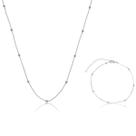 Conjunto de Colar e Pulseira de Bolinha folheado em ouro 18k Conjunto de Colar e Pulseira de Bolinha folheado em ouro 18k