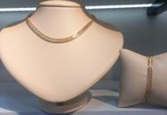 Conjunto de colar e pulseira, lacraia