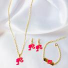 Conjunto de colar infantil