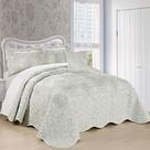 Conjunto de colchas Home Soft Things Damask Reversible Queen