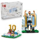 Conjunto de Colecionador LEGO Lionel Messi 66818 Brinquedo de Futebol