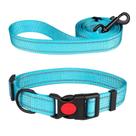 Conjunto de coleira e coleira para cães Spiatue Reflective Nylon