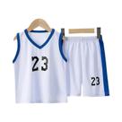 Conjunto de Colete e Shorts de Basquete Infantil para Verão