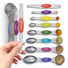 Conjunto de colheres de medição magnética Howgoody Premium Stainless Steel