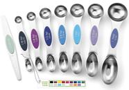 Conjunto de colheres de medição Spring Chef em aço inoxidável 8 peças Conjunto de colheres de medição Spring Chef em aço inoxidável 8 peças