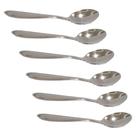 Conjunto de Colheres de Sobremesa Master com 6 Peças em Aço Inox - D0507 - DOLCE HOME