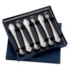 Conjunto De Colheres Para Mel Wolff Zurich 6 Peças Aço Inox Conjunto De Colheres Para Mel Wolff Zurich 6 Peças Aço Inox