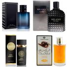 Conjunto de Colônia AFLUXE 4 Peças 100 ml Amadeirado, Especiado e Cítrico