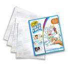 Conjunto de colorir Crayola Color Wonder Mess Free 30 páginas para crianças a partir de 3 anos