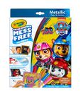 Conjunto de colorir Crayola Paw Patrol Color Wonder Metallic Kids