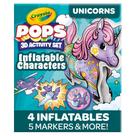 Conjunto de colorir Crayola Pops para personagens infláveis para crianças de 5 a 8 anos